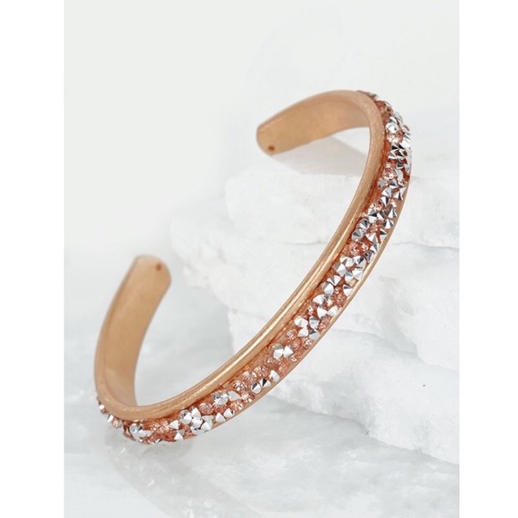 ✨SALE✨LAST1✨5⭐️NEW! GLITTER STONE PENDANT NECKLACE - Picture 5 of 8